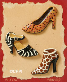 shoes purse scrapbook embellishments