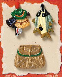 fishing camping scrapbook embellishments