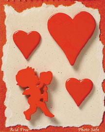 cupid scrapbook embellishments