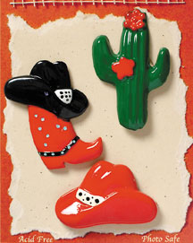 western scrapbook embellishments