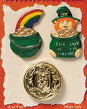 St. Patrick's Day scrapbook embellishments