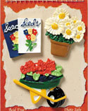 garden scrapbook embellishments