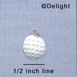 7069 - Golf Ball - Resin Charm (12 per package)