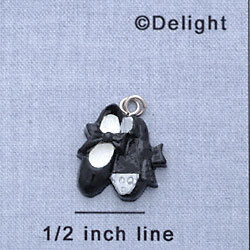 7078 - Tap Shoes - Resin Charm (12 per package)