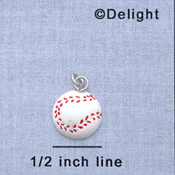 7159 - Baseball - Resin Charm (12 per package)
