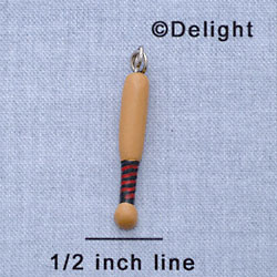 7160 - Baseball Bat - Resin Charm (12 per package)