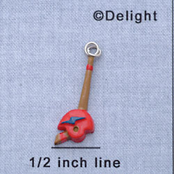 7167 - Hockey Stick - Resin Charm (12 per package)