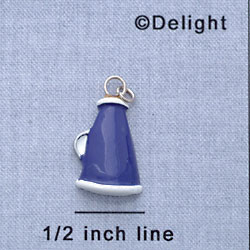 7178 - Megaphone Purple - Resin Charm (12 per package)