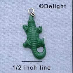 7253* - Alligator - Resin Charm (Left & Right) (12 per package)