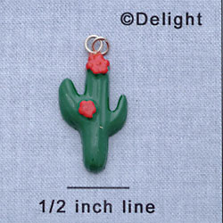 7255 - Cactus - Resin Charm (12 per package)