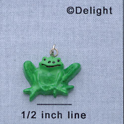 7295 tlf - Frog - Resin Charm (12 per package)