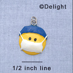7371 - Smiley Face Surgeon - Resin Charm (12 per package)