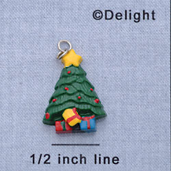 7426 - Christmas Tree - Resin Charm (12 per package)