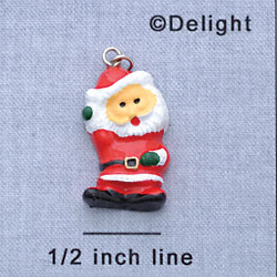 7429 - Santa Body Waving - Resin Charm (12 per package)