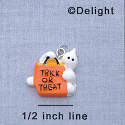 7479 tlf - Ghost Bag - Resin Charm (Left & Right) (12 per package)