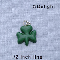 7486 tlf - Shamrock - Resin Charm (12 per package)