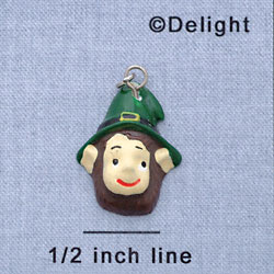 7489 - Leprechaun - Resin Charm (12 per package)