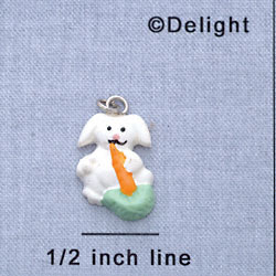 7505 - Bunny Carrot - Resin Charm (12 per package)