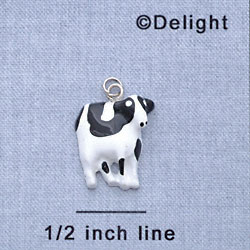 7532* - Cow - Resin Charm (Left & Right) (12 per package)