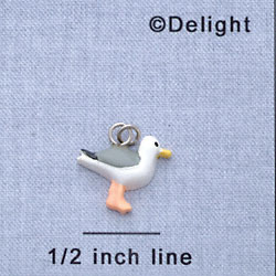 7622 - Sea Gull - Resin Charm (12 per package)