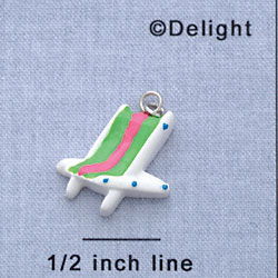 7681 - Beach Chair Hot - Resin Charm (12 per package)
