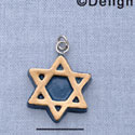 7082 - Star Of David - Resin Charm (12 per package)