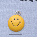 7084 - Smiley Face - Resin Charm (12 per package)