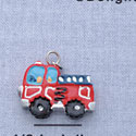 7086 - Fire Engine Red - Resin Charm (12 per package)