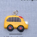 7106 - School Bus Yellow - Resin Charm (12 per package)