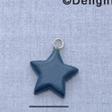 7111 - Star Blue - Resin Charm (12 per package)