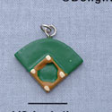 7156 - Baseball Diamond - Resin Charm (12 per package)