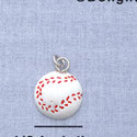 7159 - Baseball - Resin Charm (12 per package)