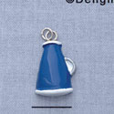 7175 - Megaphone Blue - Resin Charm (12 per package)