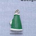 7179 - Megaphone Green - Resin Charm (12 per package)