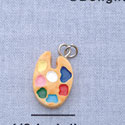 7219 - Paint Palette - Resin Charm (12 per package)