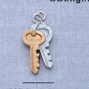 7225 - Keys - Resin Charm (12 per package)