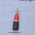 7232 - Lipstick - Resin Charm (12 per package)