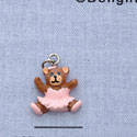 7278 tlf - Ballet Bear Pink - Resin Charm (12 per package)