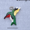 7280 - Humming Bird - Resin Charm (12 per package)