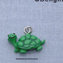 7293 - Turtle Side - Resin Charm (12 per package)
