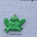 7295 tlf - Frog - Resin Charm (12 per package)