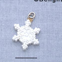 7370 tlf - Snowflake - Resin Charm (12 per package)