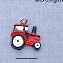 7449 - Tractor Red - Resin Charm (12 per package)