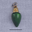 7456 - Light Gold Green - Resin Charm (12 per package)