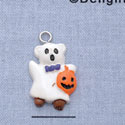 7474 - Ghost Bear - Resin Charm (12 per package)