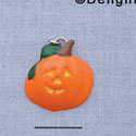 7478 tlf - Pumpkin Jack O'Lantern - Resin Charm (12 per package)