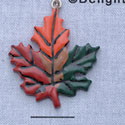 7480 tlf - Leaf - Resin Charm (12 per package)