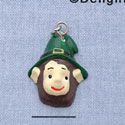 7489 - Leprechaun - Resin Charm (12 per package)