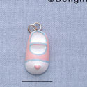 7574 - Baby Shoe Multi - Resin Charm (12 per package)