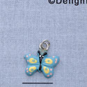 7612 - Butterfly Yellow Pastel - Resin Charm (12 per package)